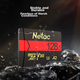 Карта пам'яті Netac P500 microSDXC 128GB UHS-I U3 V30 A2 + SD-адаптер - зображення 5