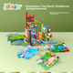 Тканевая книжка Jollybaby развивающая, для детей 0-12 месяцев, моющаяся - изображение 6
