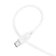 Кабель Hoco X88 Gratified charging data cable USB-A to Type C 3A 100 см White - зображення 3