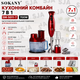 Кухонний комбайн sokany sm-5011-7 700 вт 7в1, блендер, міксер, подрібнювач, чаша 700 мл - зображення 1