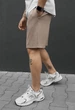 Шорты Мужские Стаф Бежевые Спортивные Трикотажные Staff Cor Beige S (391337) - изображение 3