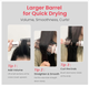 Фен-щетка 4 в 1 Hair Dryer Brush 110 000 RPM | Ионный стайлер 1400W для сушки, объема, выпрямления и завивки волос - изображение 5