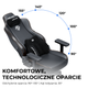 Fotel gamingowy Anda Seat Kaiser 3E XL Light Blue Fabric (AD23YC-XL-09-E-CF-E01) - obraz 15