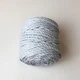 Шнур кручений rope macrame 9 mm 55м 1000г світло-сірий №756 - изображение 3
