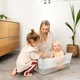 Набір Stokke Flexi Bath: ванночка складна та адаптер, Зелений з білим - зображення 2