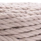 Шнур кручений rope macrame 9 mm 55м 1000г бежевий №753 - изображение 3