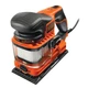 Шліфмашина вібраційна BLACK+DECKER DuoSand, 270 Вт, 5000-13000 об/хв, розмір паперу 115х230 мм, валіза, вага 3 кг (KA330EKA) - зображення 2