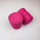 Шнур кручений для макраме YarnArt macrame rope 5мм яскраво-рожевий 500г (№803) - изображение 3