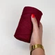 Шнур плетений YarnArt macrame cotton 2мм бордо (№781) - изображение 5
