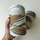 Шнур плетений YarnArt Macrame Cord VR 3mm блакитна карамель (№918) - изображение 6