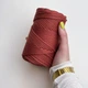 Шнур плетений YarnArt macrame cord теракот 3 мм для макраме (№785) - изображение 4
