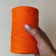 Шнур плетений YarnArt macrame cotton 2мм помаранчевий (№800) - изображение 5