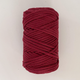Шнур плетений YarnArt macrame cord бордовий 3 мм для макраме (№781) - зображення 5