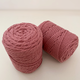 Шнур кручений для макраме YarnArt macrame rope 5мм рожева пудра 500г (№792) - изображение 1