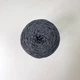 Шнур плетений YarnArt macrame cotton 2мм темно-сірий (№758) - изображение 4
