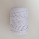 Шнур кручений для макраме YarnArt macrame rope 5мм білий 500г (№751) - изображение 4