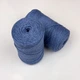 Шнур плетений YarnArt macrame cotton 2мм джинс (№761) - изображение 4