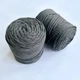 Шнур плетений YarnArt macrame cord 5 мм с сердечником для макраме темно-сірий (№758) - изображение 1