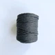 Шнур плетений YarnArt macrame cord 5 мм с сердечником для макраме темно-сірий (№758) - изображение 5