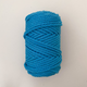 Шнур кручений YarnArt macrame rope 3мм яскраво-блакитний 250г (№763) - изображение 3