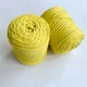 Шнур плетений YarnArt macrame cord 5 мм с сердечником для макраме світло-жовтий (№754) - изображение 2
