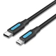 Дата кабель USB-C to Micro 5P 1.5m 2A black Vention (COVBG) - изображение 1