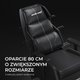Fotel gamingowy Anda Seat X3 Gaming Sofa Black PVC (AD-W-SF03-04-B-PV) - obraz 11