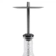 Кальян Storm Mini Cristal Glass Clear 41см на уплотнителе из нержавеющей стали с кристалической колбой - изображение 3