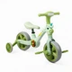 Дитячий велосипед-трансформер 4в1 Best Trike JM-0711-6, колеса EVA, металева рама, педалі, зелений - зображення 1