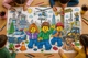 Бумажный плакат-раскраска "Лего. Lego" размер 120х75 см - изображение 2