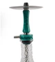 Кальян Sky Hookah Pulsar Green на уплотнителе зеленый походной из нержавеющей стали 34см с диффузором - изображение 2