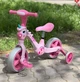 Дитячий велосипед-трансформер 4в1 Best Trike JM-1071-9, колеса EVA, металева рама, педалі, рожевий - зображення 5