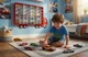 Полка Грузовик для машинок "Микс" красная для 32 Hot Wheels и 12 kinsmart (mix-v-m-red2) - изображение 1
