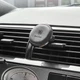 Автотримач магнітний Baseus Magnetic Air Vent OS with cable clip (C40141201113-00) Black - изображение 5