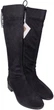 Kozaki damskie zamszowe Geox D26G1A022JZ-C9999 37.5 Czarne (8050036686152) (955555906559750) - Outlet - obraz 3