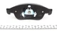 Комплект гальмівних колодок ZIMMERMANN 24914.180.1 ZIMMERMANN 24914.180.1 Renault Grand Scenic, Megane, Captur, Fluence; Dacia Duster 410605961R, 410A12582R, 410A100QAA - изображение 2