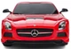 Samochód zdalnie sterowany Rastar Mercedes-Benz SLS AMG 1:18 Czerwony 54100 (6930751307438) - obraz 3