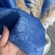 Шторы софт-велюр блекаут ALBO синие 150×270 см, комплект 2 шт. (SH-250-16) - изображение 4