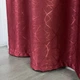 Шторы лляные "битое стекло" ALBO бордовые 150×270 см, комплект 2 шт. (SH-M17-22) - изображение 3