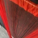 Нитяные шторы однотонные Красные 300x280 cm ALBO(NO-11) - изображение 5