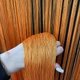 Нитяные шторы однотонные Оранжевые 300x280 cm ALBO (NO-30) - изображение 5