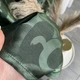 Жаккардовые шторы "вензель" зеленого цвета 150х270 на тасьме ALBO 000354148 - изображение 2