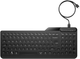 Klawiatura przewodowa HP 405 Multi-Device Backlit Wired Black (7N7C1AA#ABB) - obraz 1
