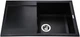 Кухонная мойка гранит GLOBUS LUX Komo 790х500 черный (000021041) - изображение 1