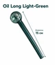 Стеклянная трубка для курения Oil Long Light Green - изображение 3