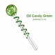 Стеклянная трубка для курения Oil Candy Green - изображение 1