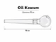 Скляна трубка для куріння Oil Kawum - зображення 2