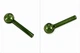 Стеклянная трубка для курения Oil Standart Green - изображение 3