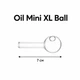 Скляна трубка для куріння Oil Mini XL Ball - зображення 3