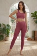 Лосини Leinle 48(XL) Бордовий (86954) - зображення 3